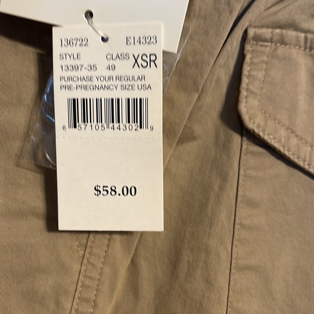 NWT ME Mimi Essentials maternity pants in size XS - Picture 2 of 10